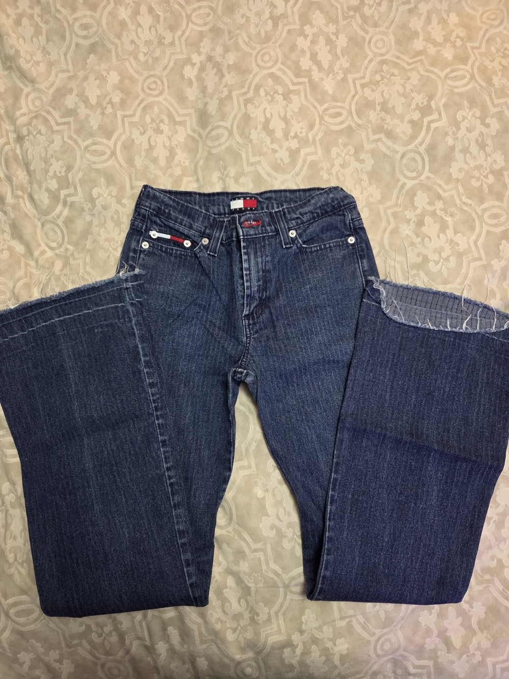 Tommy Hilfiger Navy Straight-Leg Women's Jeans